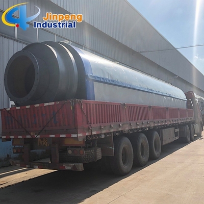 Continuous Used Tire Pyrolysis Plant Raw Material Rubber Machinery Tire Recycling Machine