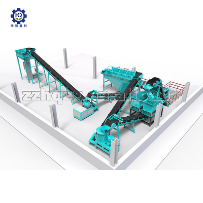 chemical &amp;amp; fertilizer &amp;amp; Mining Industry Industrial Organic Fertilizer Production Line Use Food Waste Composting Machine
