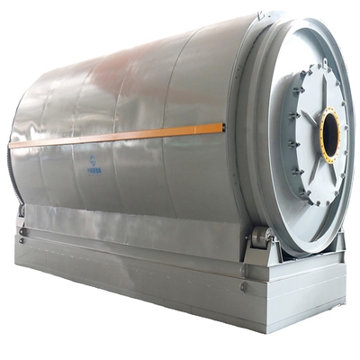 2020 newest plant technology to reuse plastic waste tire to be gasoline and oil by pyrolysis plant