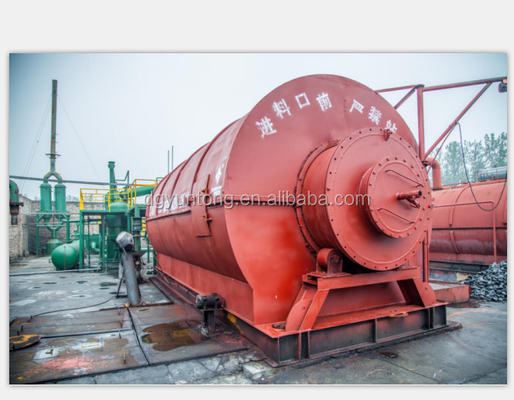 Tire Pyrolysis Plant Waste Plastic To Oil Project XJZ
