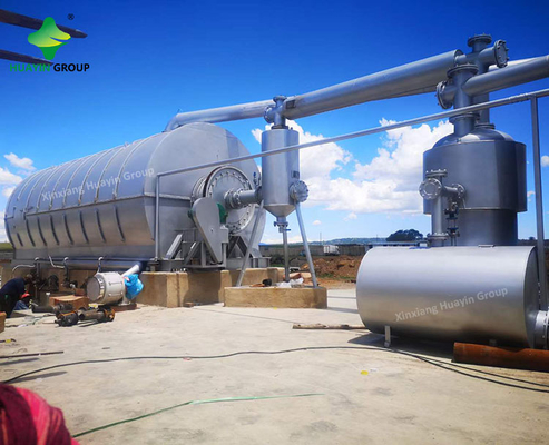 Waste Pyrolysis Waste Pyrolysis Plant For Scrap Tire Recycling To 10 Ton Gasoline And Oil