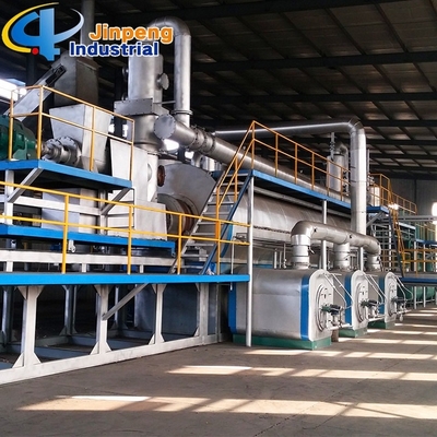 Pyrolysis plant pp plastic pe pvc pet plastic pyrolysis recycling machine