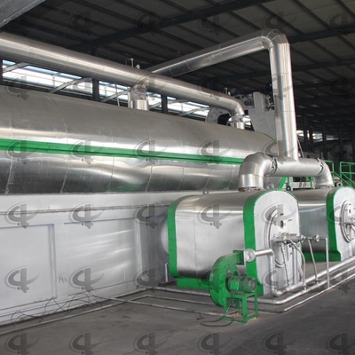 Full Automatic Continuous Used Plant Tire Pyrolysis Recycling Machine