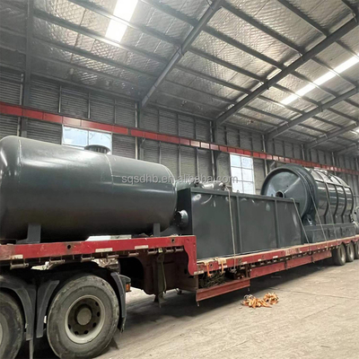 Factory Mobile Used Rubber Tire Pyrolysis Reactor Machine Pyrolysis Equipment